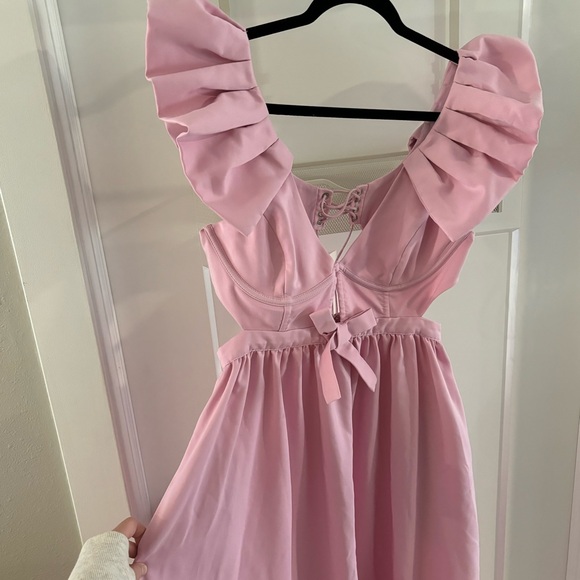 For Love And Lemons Pink Maxi Dress - Picture 6 of 11